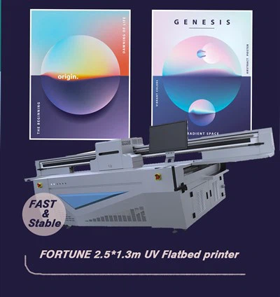 YF-2513 Meglev UV پرنٹر Ricoh GEN 6 ہیڈ